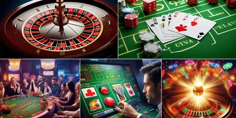 Tổng hợp các trò chơi Casino - Sòng bạc trực tuyến